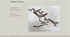 Desktop Screenshot of camramirez.com